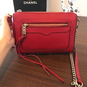 Rebecca Minkoff Avery Crossbody Cherry Red🍒